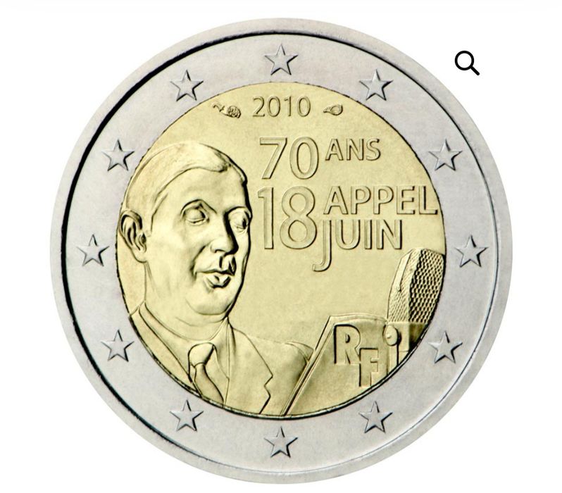 Moeda França 2010 2€