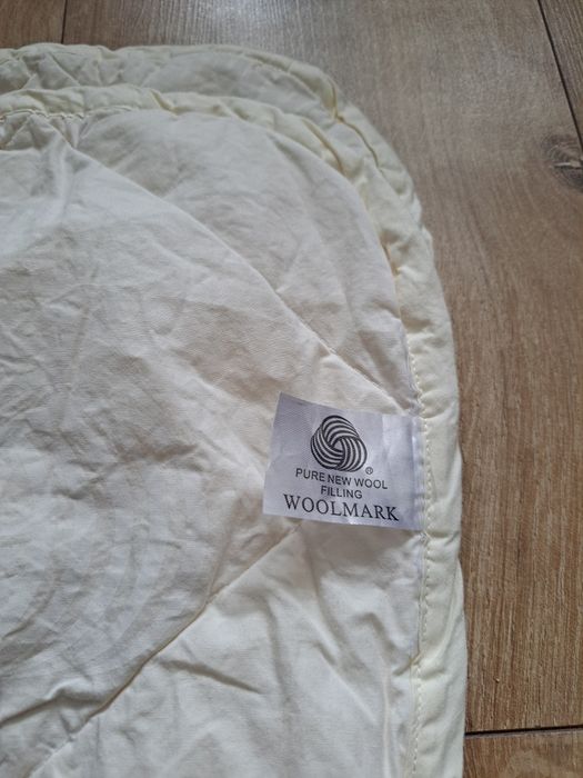 Zestaw dziecięcy-poduszka ikea len, wełniana kołdra,poszewka na koldre