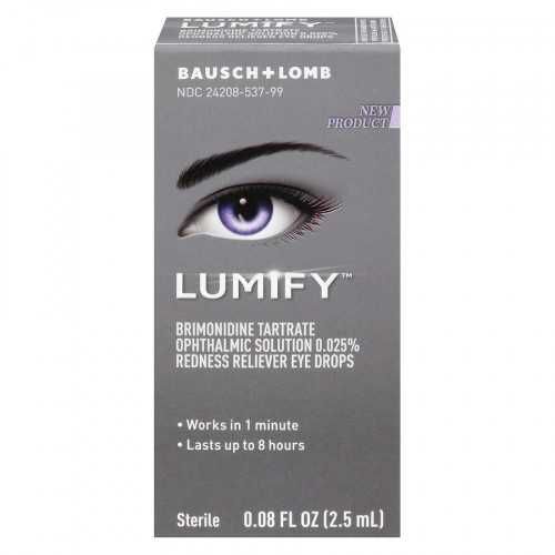 Krople do wydobycia bieli z oka Lumify 2.5 ml 3PAK