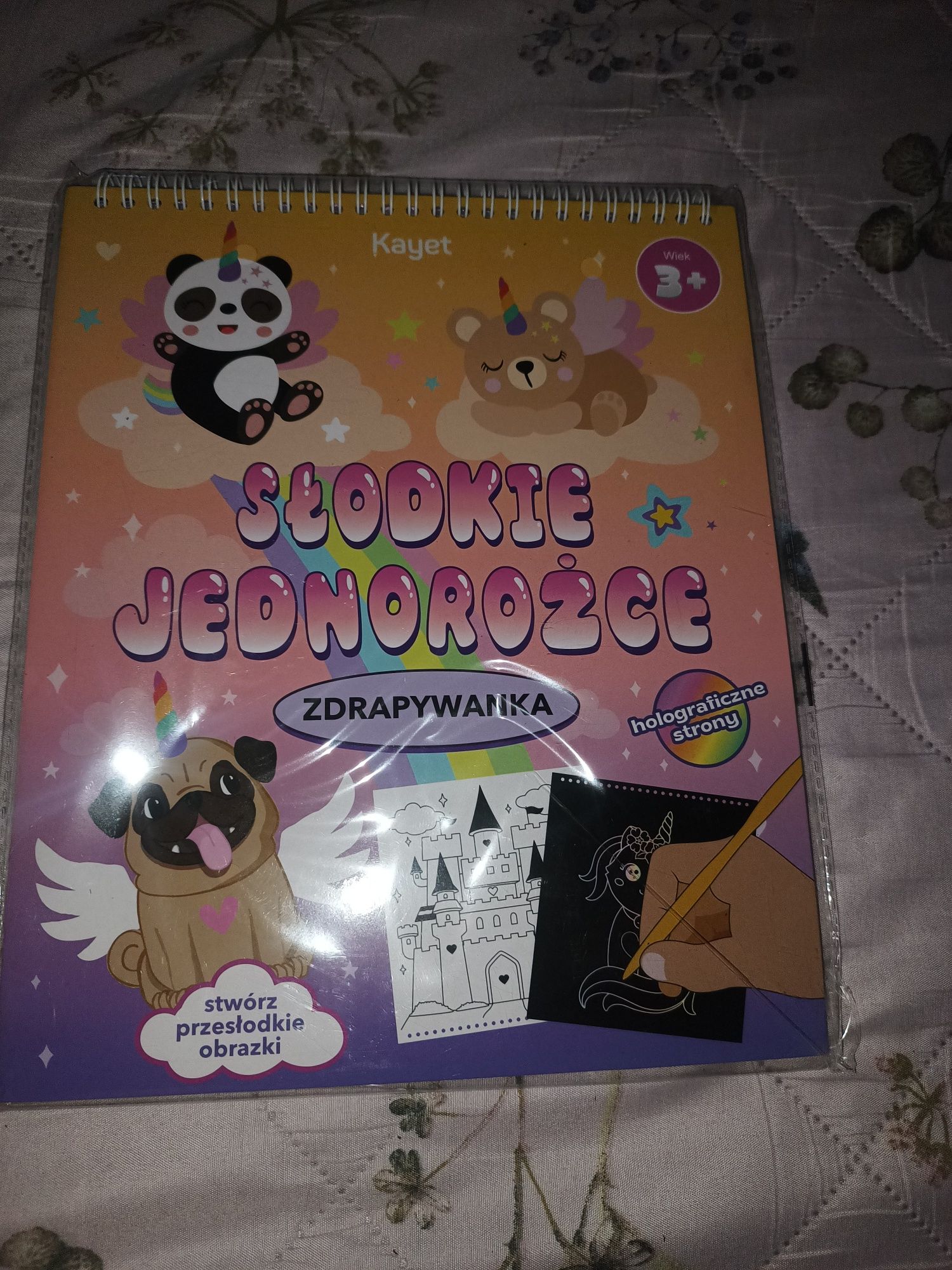 Nowa książka Słodkie Jednorożce wydrapywanka