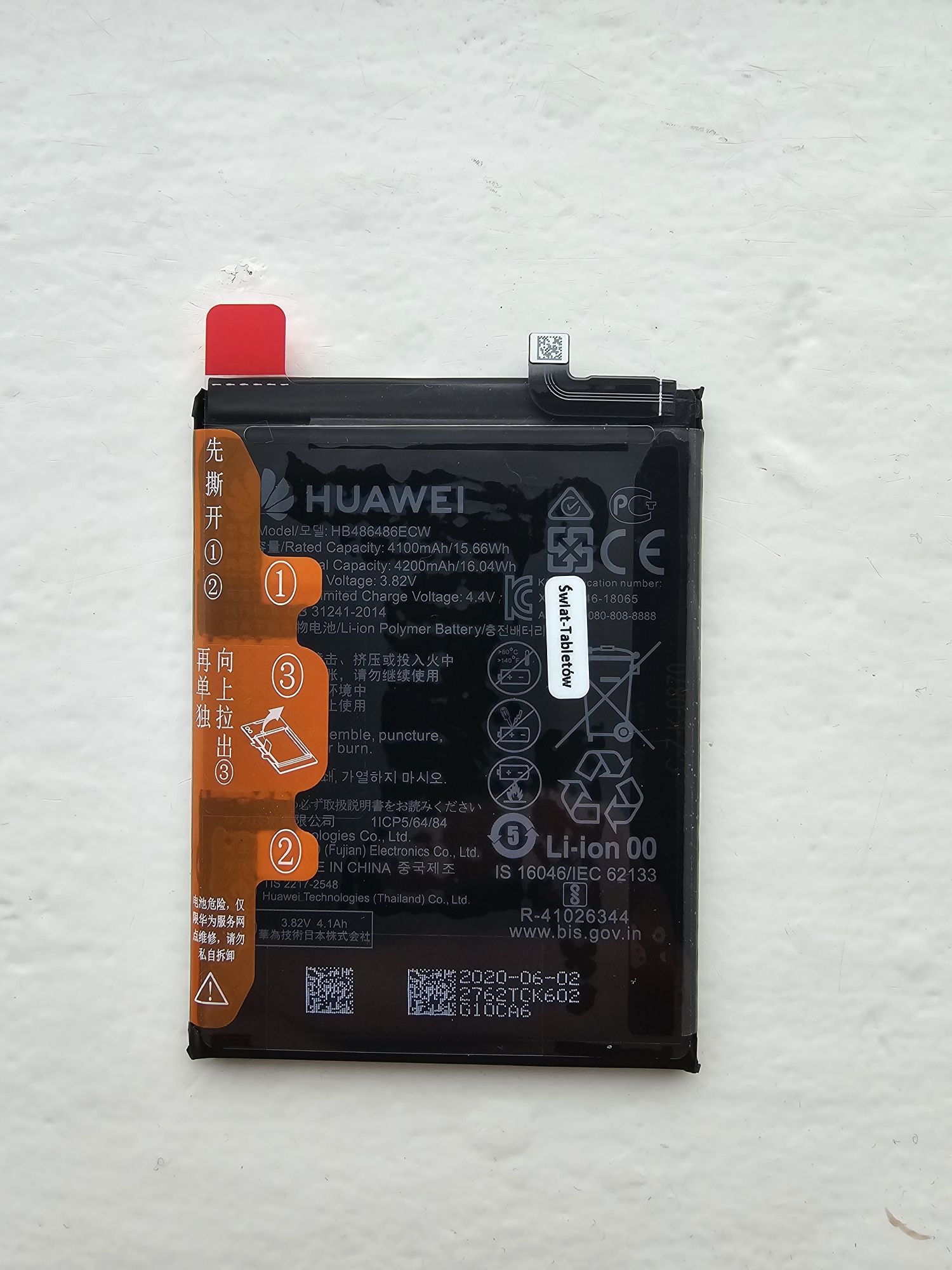 Oryginalna bateria do Huawei P30 Pro HB4864 Nowa