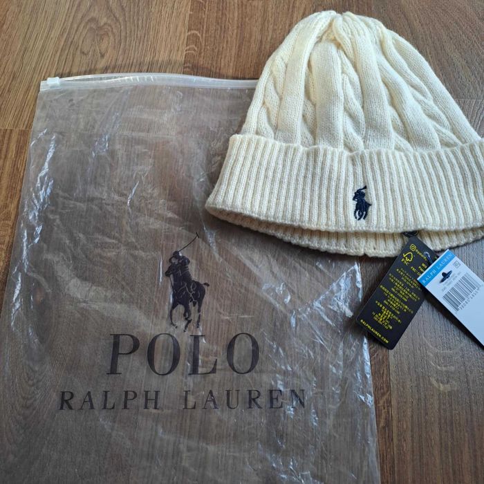 Nowa Czapka Ralph Lauren zimowa