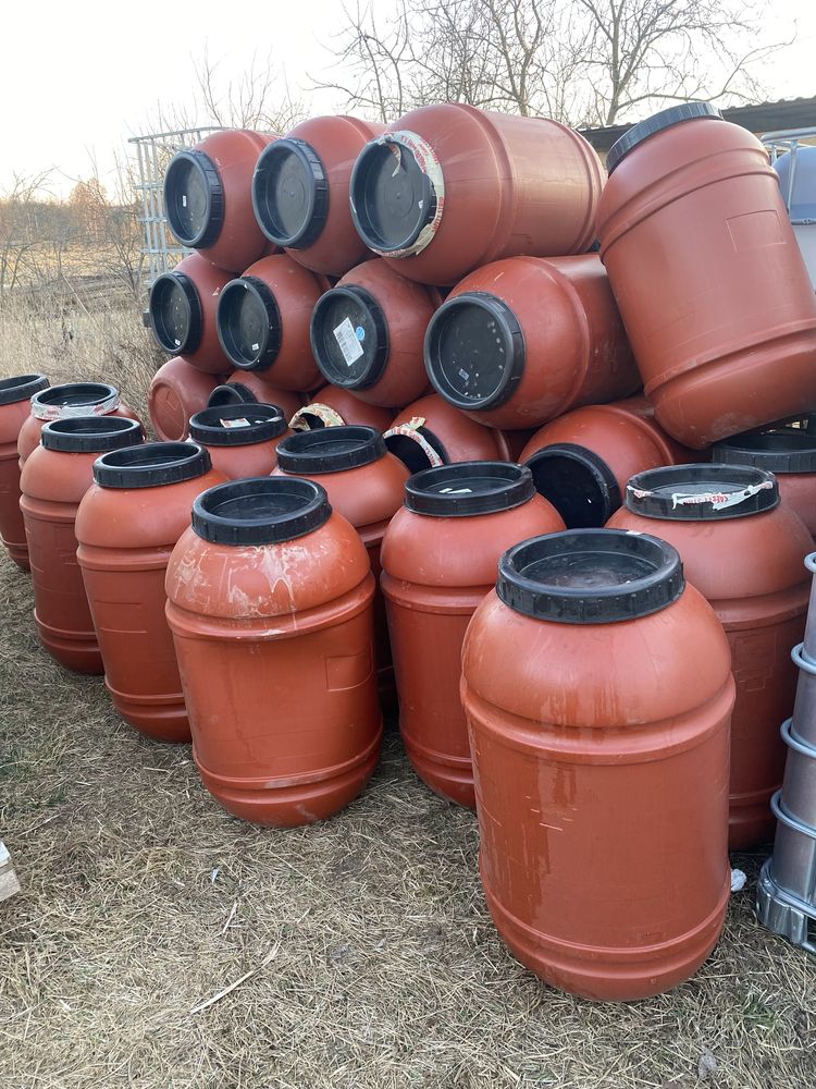 Beczki po spożywce 220 L