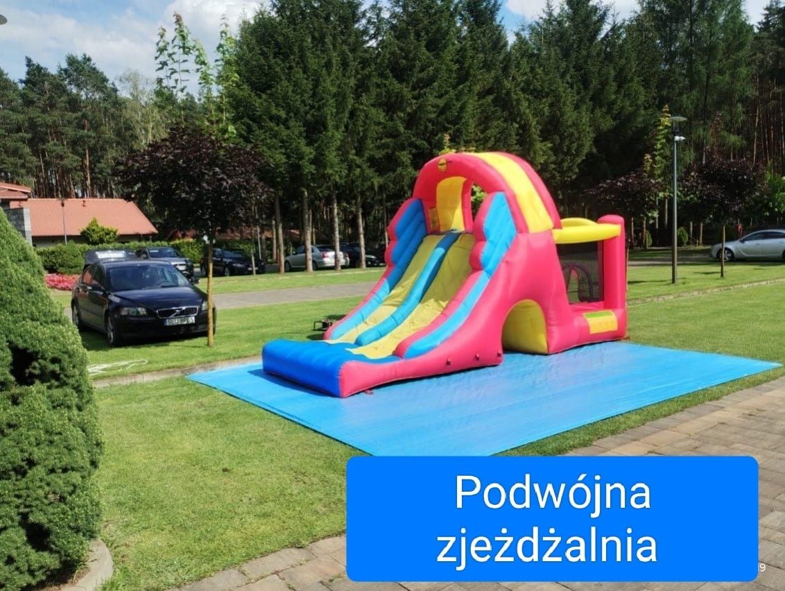 Zjeżdżalnie dmuchane, dmuchańce, wynajem