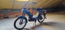 Jawa Babetta automatic 210 białe tablice