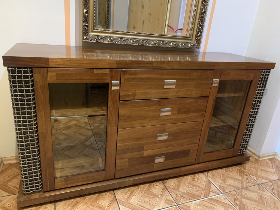 Meble  wloskie Vinotti Tahiti, witrynki, syialnia