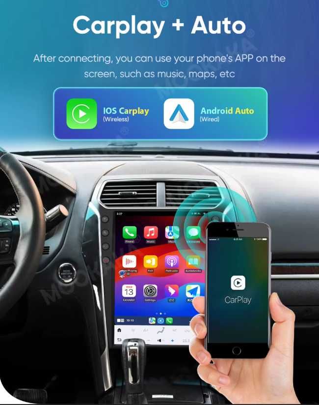 Ford Explorer (2011-2020) Android магнитола Tesla Style 14.4 (4G) TOP!