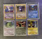 Cartas raras pokemon mew celebi poliwrath ditto tyranitar raikou