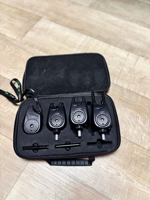 Набір електронних сигналізаторів клювання Carp Pro D-Carp WT 3+1