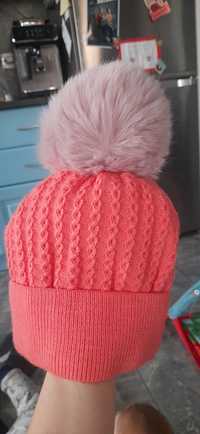 Nowa ciepła czapka Fabia La Retto, kaszmir, wełna, akryl