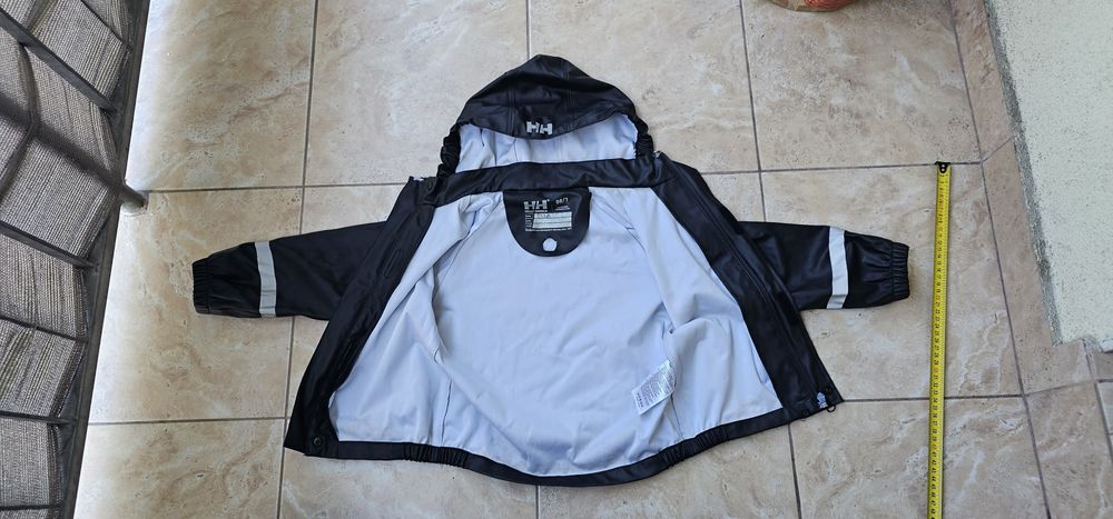 Helly Hansen dziecięca kurtka przeciwdeszczowa rozmiar 98 z kapturem