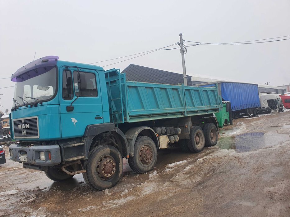 Kiper meiller trzystronny wywrot na auto czteroosiowe