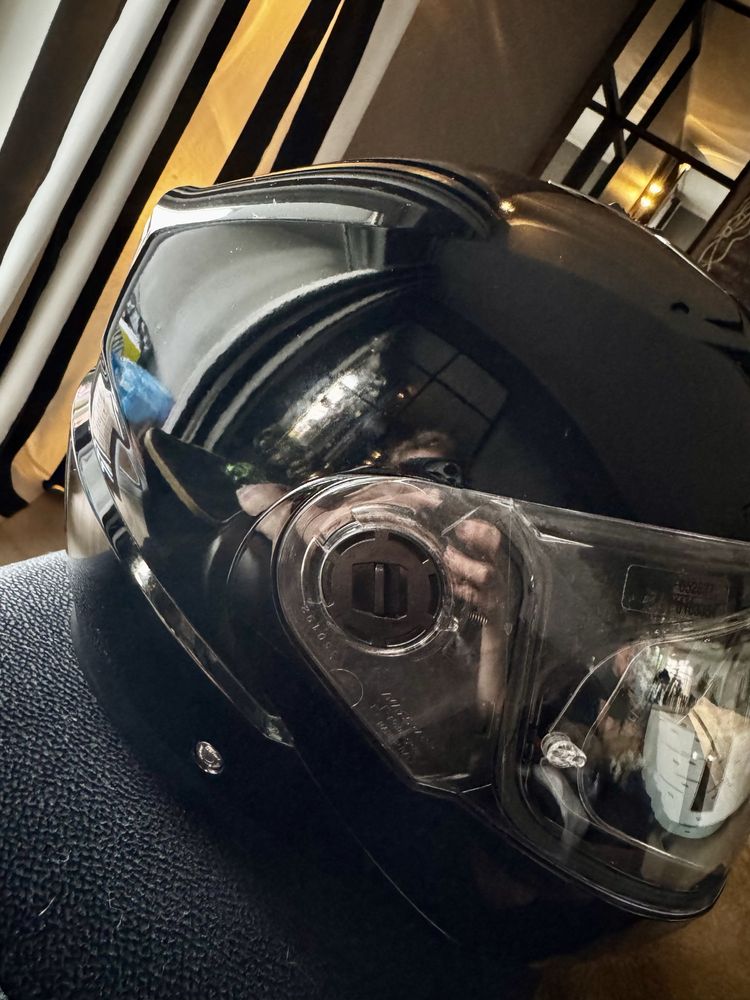 Kask motocyklowy szczekowy Nolan Calssic N-Com czarny S