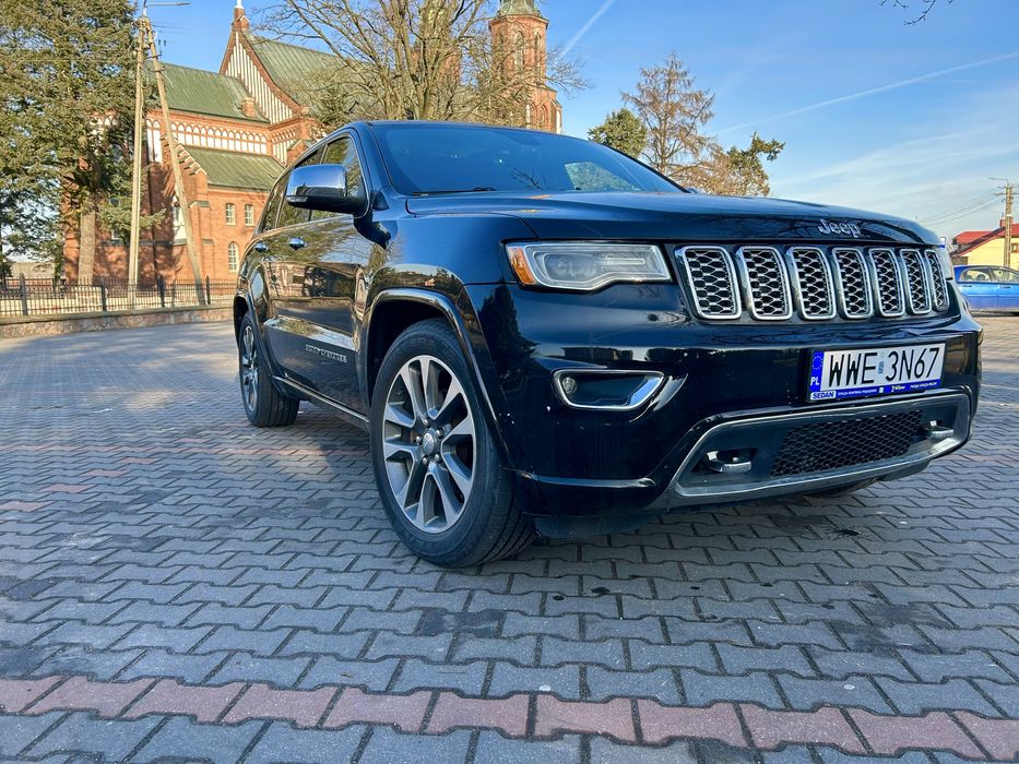 Jeep grand cherokee wk2 overland 3.6v6 4x4 2017 benzyna