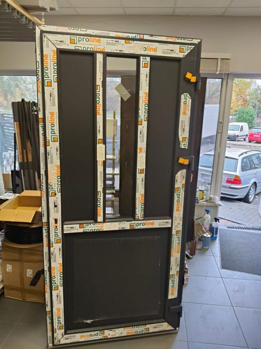 Drzwi PCV 100x210 antarcyt Nowe dostawa cała Polska do 7dni