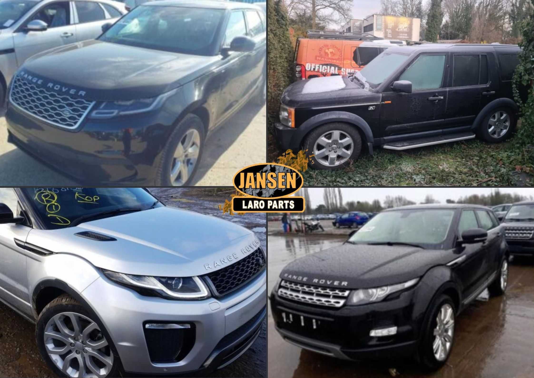 RANGE ROVER EVOQUE Peças usadas DYNAMIC RHD 2.0 MID AJ200 DIESEL x2