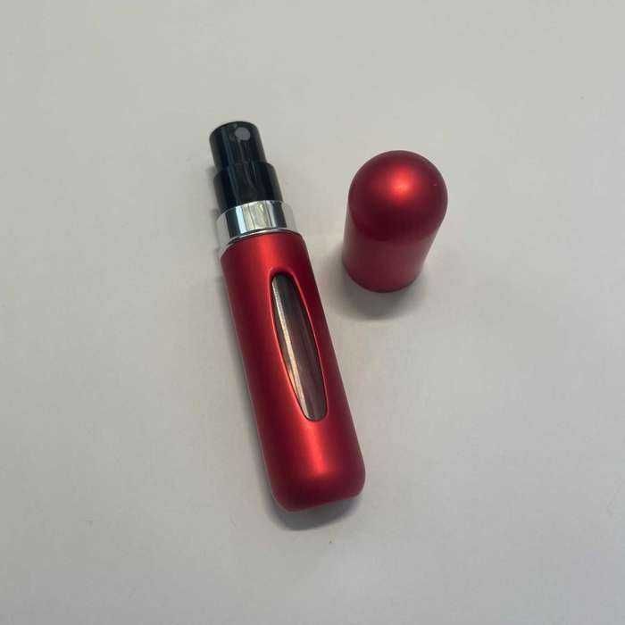 Pojemnik na perfumy atomizer rozpylacz samolot auto transport CZERWONY