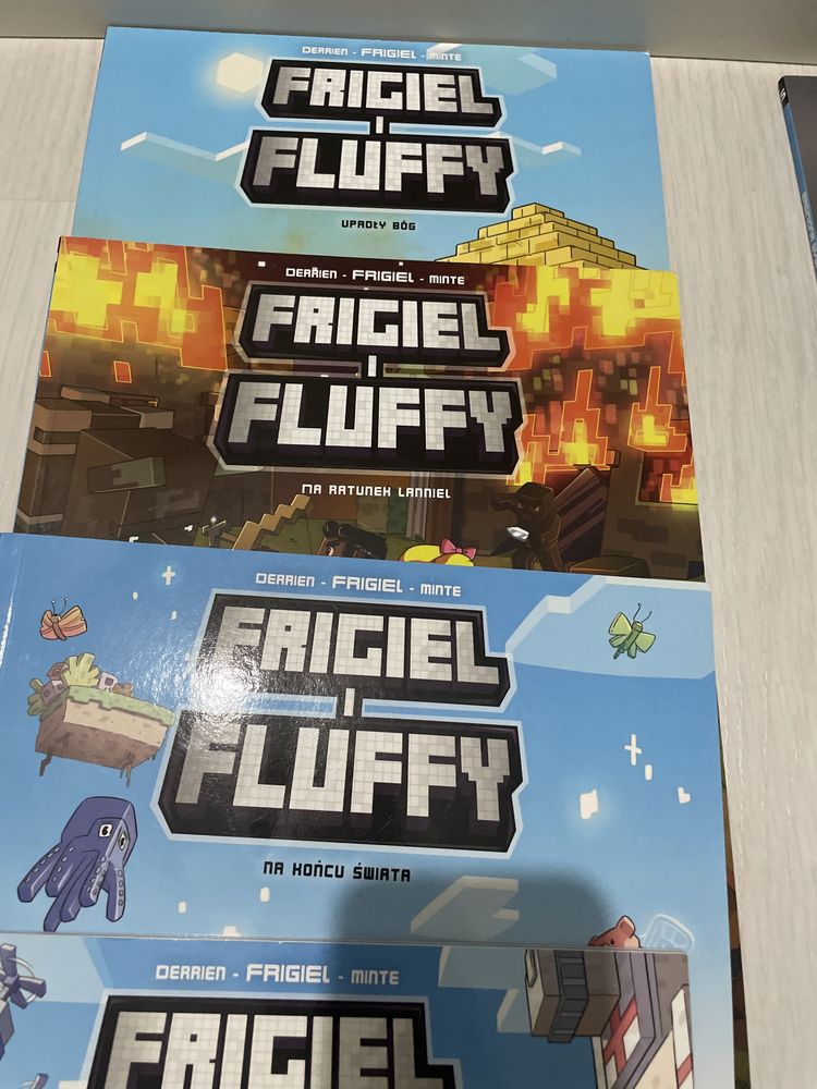 Minecraft komiks frigiel i fluffy tomy 1-10