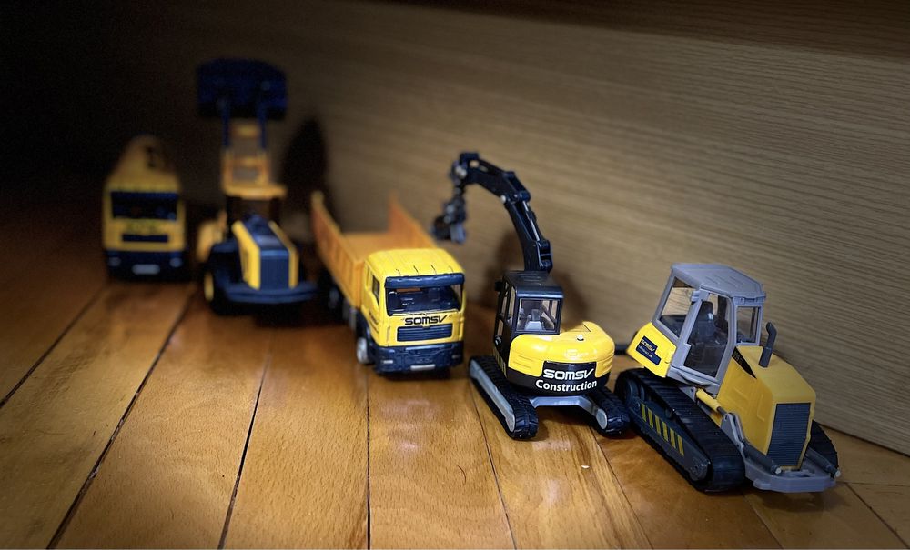 Набор строительной техники ( пластик )