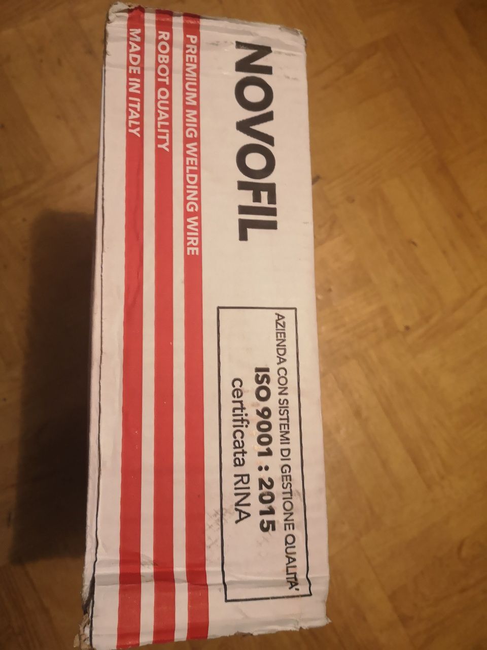 Drut spawalniczy novofil  0,8 do półautomatu 15kg mig-mag włoski