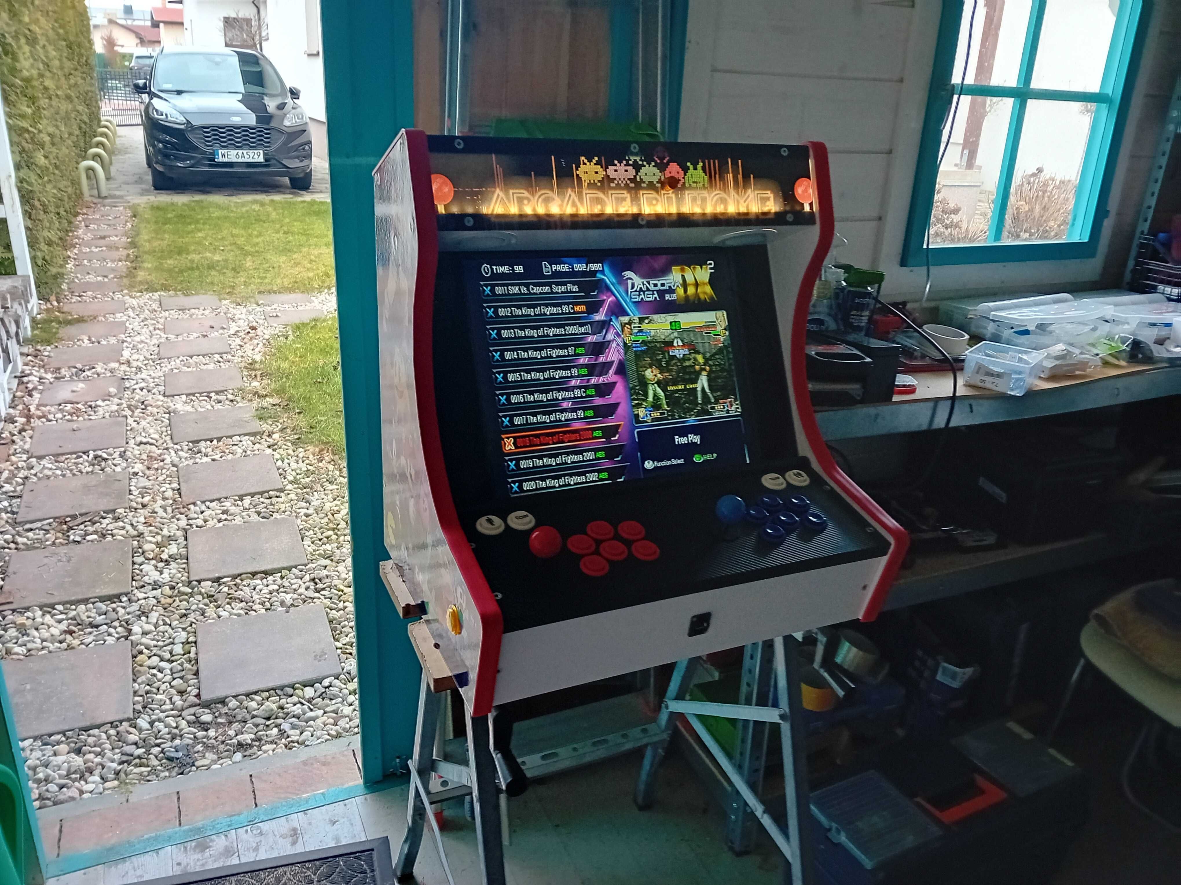 Automat Arcade typu bartop 9800 gier