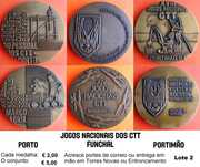 Medalhas de bronze.