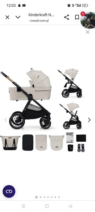 Sprzedam wózek Kinder Kraft Nea 2 2w1