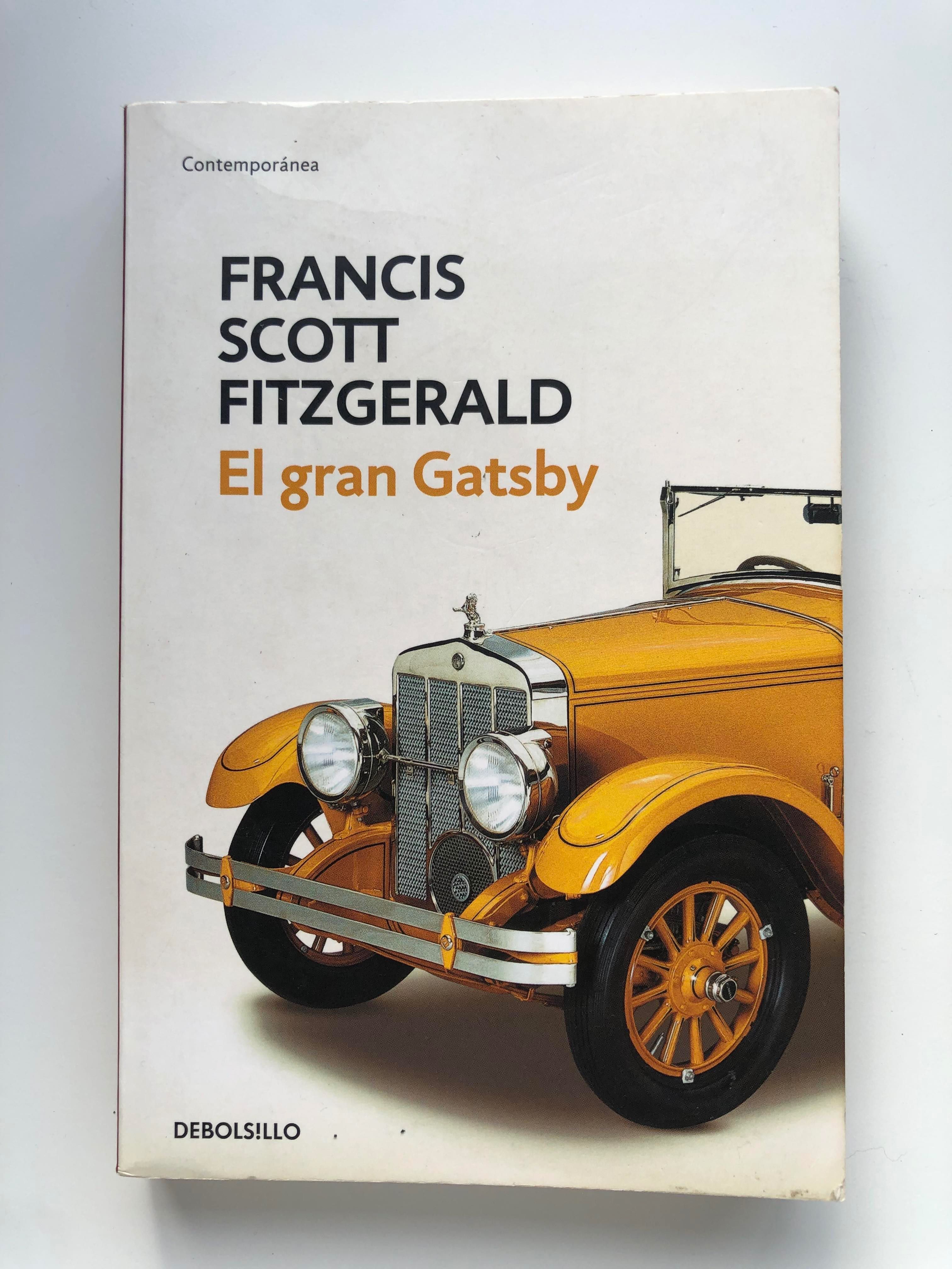 Livro "El Gran Gatsby" de Francis Scott Fitzgerald (Portes Incluídos)