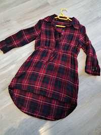 Koszula, sukienka dla dziewczynki w kratke firmy Dunnes