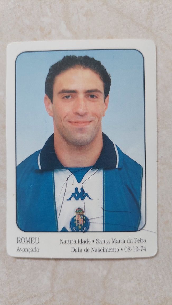 Calendário autógrafos jogadores FC Porto 2000