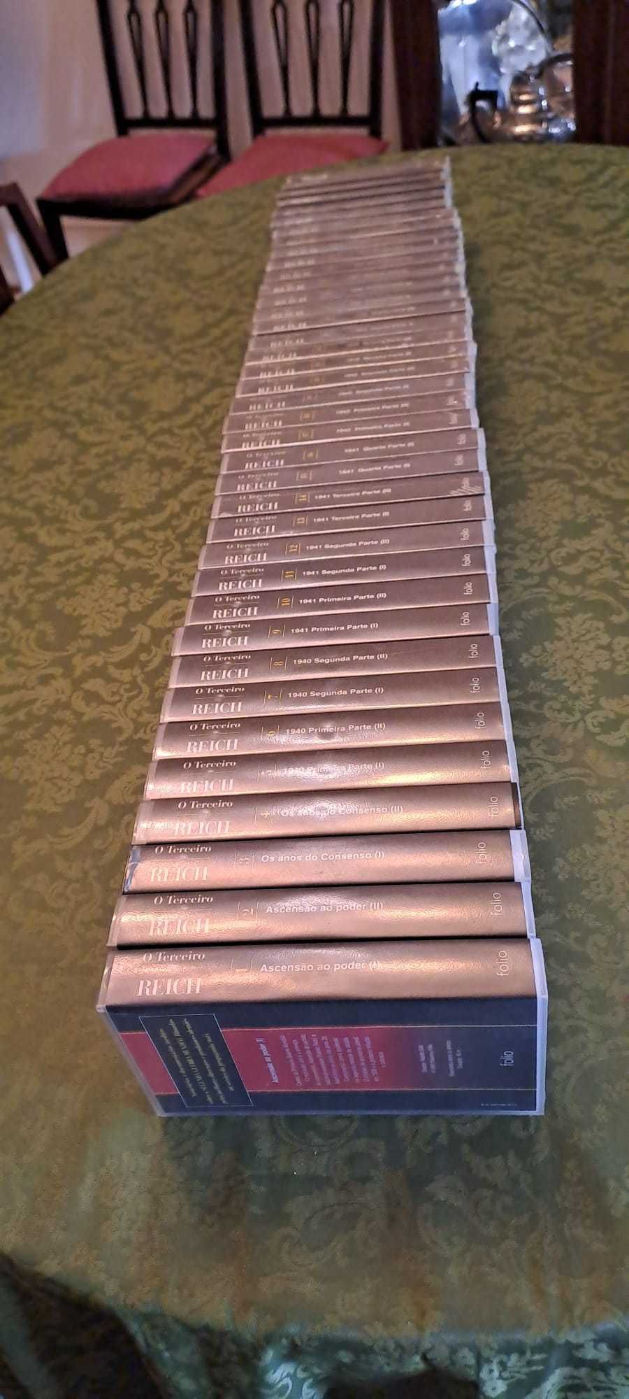 Colecção completa (40) VHS 'O Terceiro Reich' por estrear