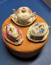3 pequenas terrinas de porcelana da Art Gallery / Vista Alegre
