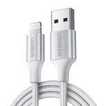 Kabel Ugreen Us199, 60163 Usb-a / Lightning MFi 2m - srebrny