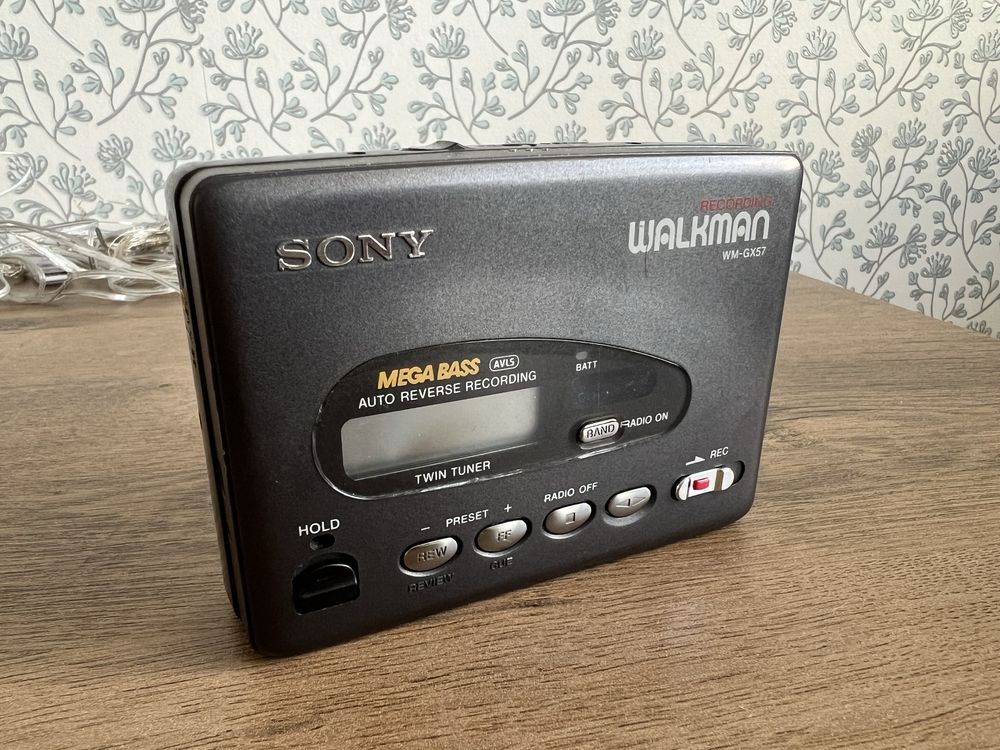 Касетний пишучий плеєр SONY wm gx 57