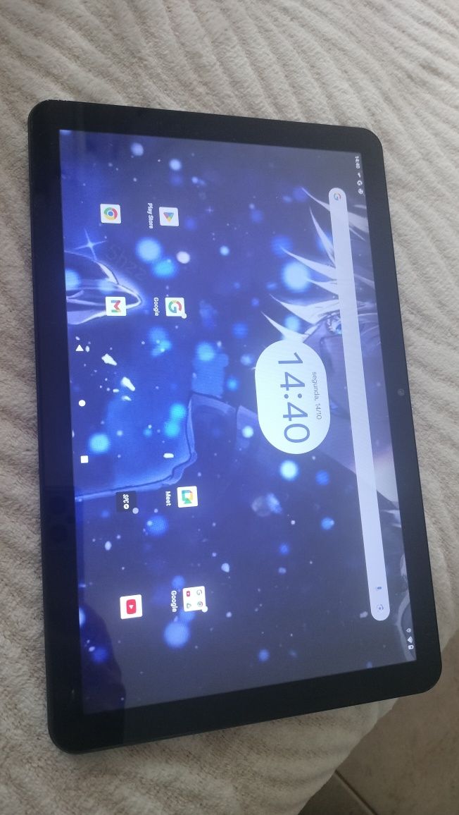 Tablet + capa + bolsa