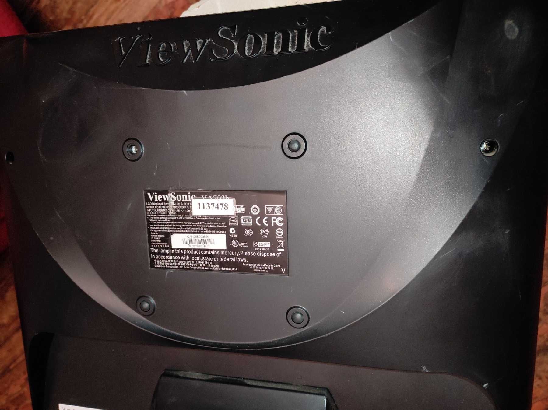 Монитор VievSonic VA703B