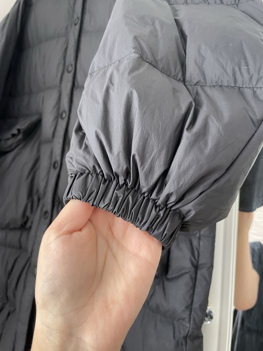 Жіноча зимова дута куртка пуховик оверсайз стилю