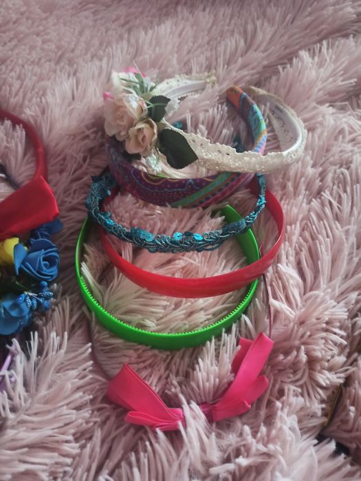 Дівчачі обручі прикраси банти