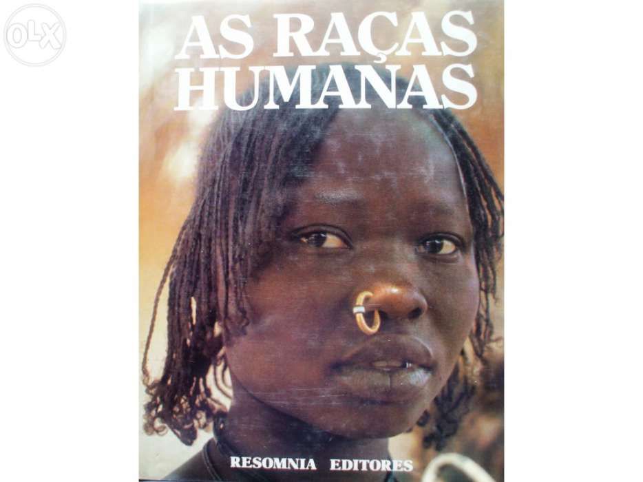 Colecção de 4 livros sobre as raças humanas
