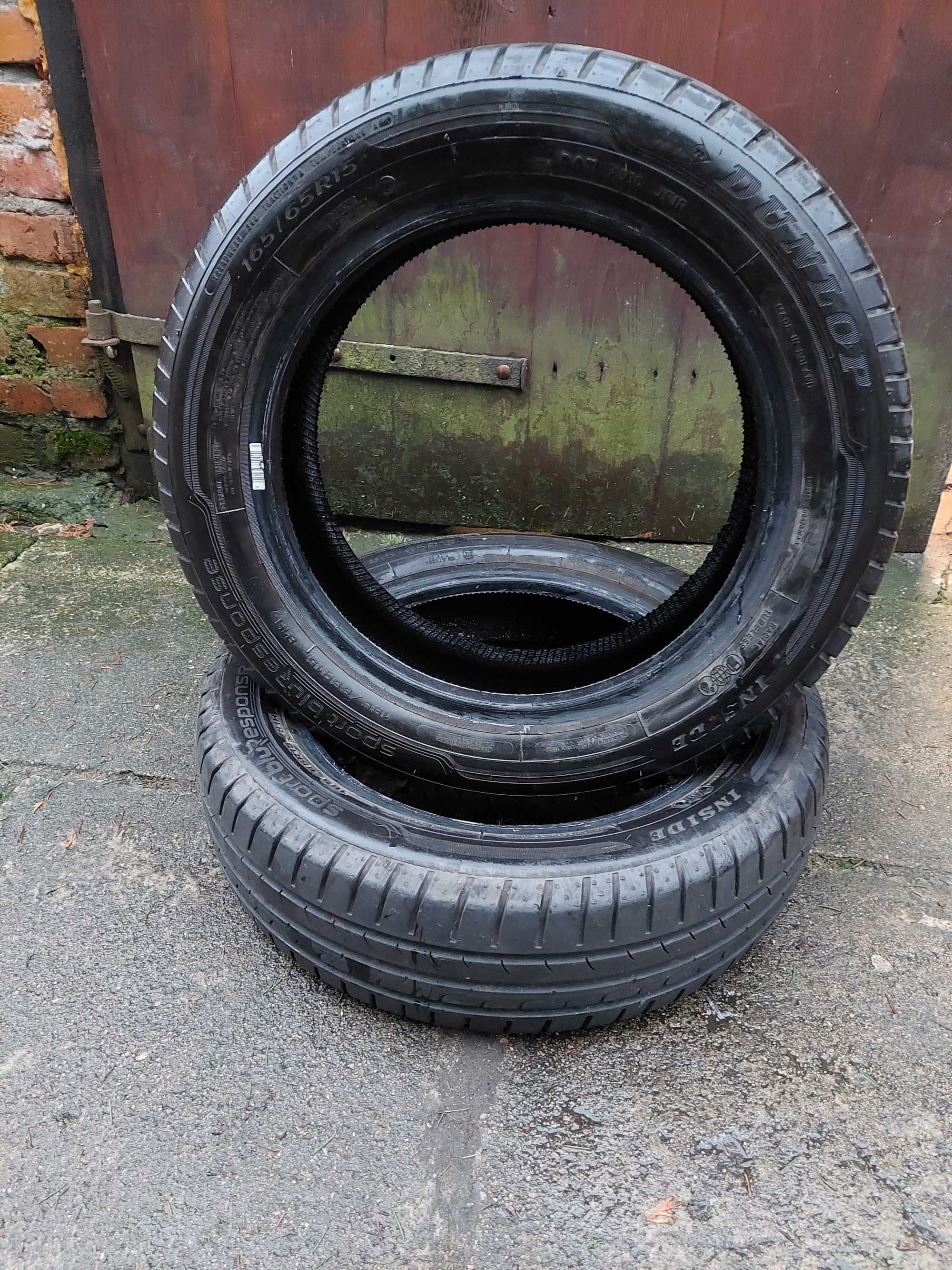 Opony letnie Dunlop Sport Bluresponse 165/65R15