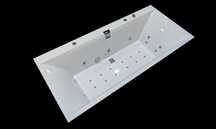 Wanna Villeroy&Boch Squaro 180x80 z hydromasażem