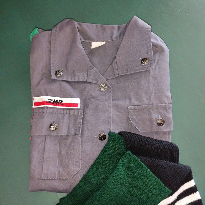 Bluza mundurowa, mundurek ZHR 164, getry, wyłogi