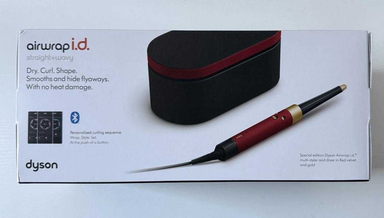 Оригінал!  Dyson Airwrap™ i.d. HS08 Complete Long Red Velvet/Gold
