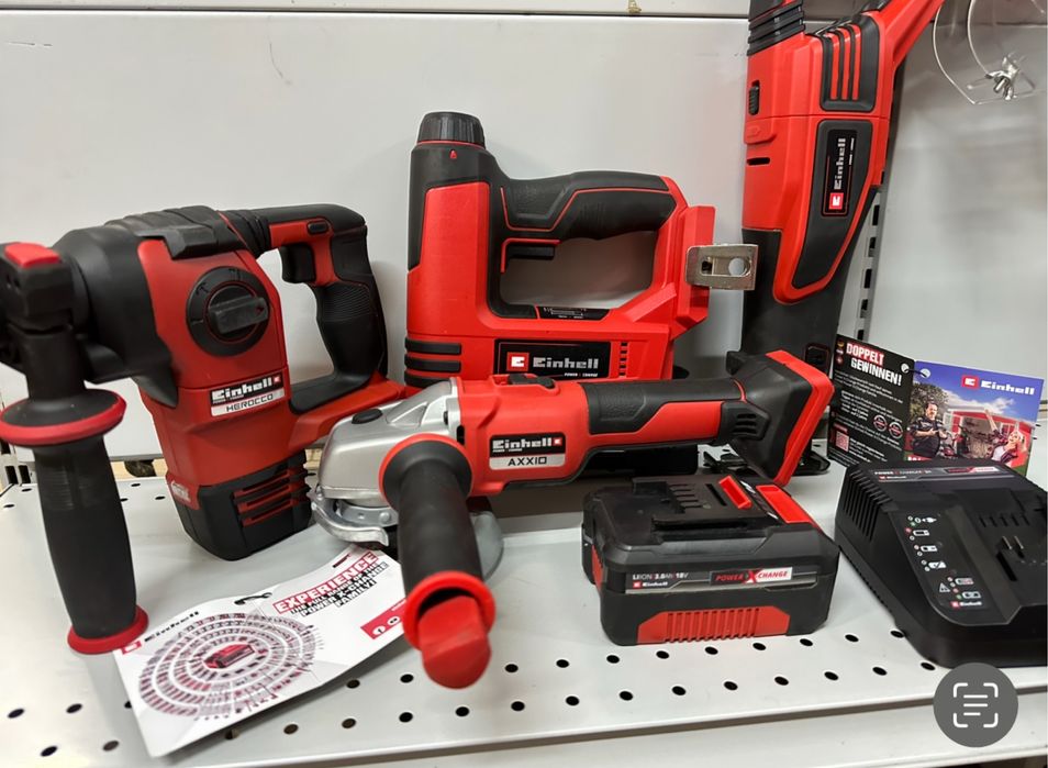 Болгарка шабельна пила лобзикстеплер перфоратор Einhell з Німеччини