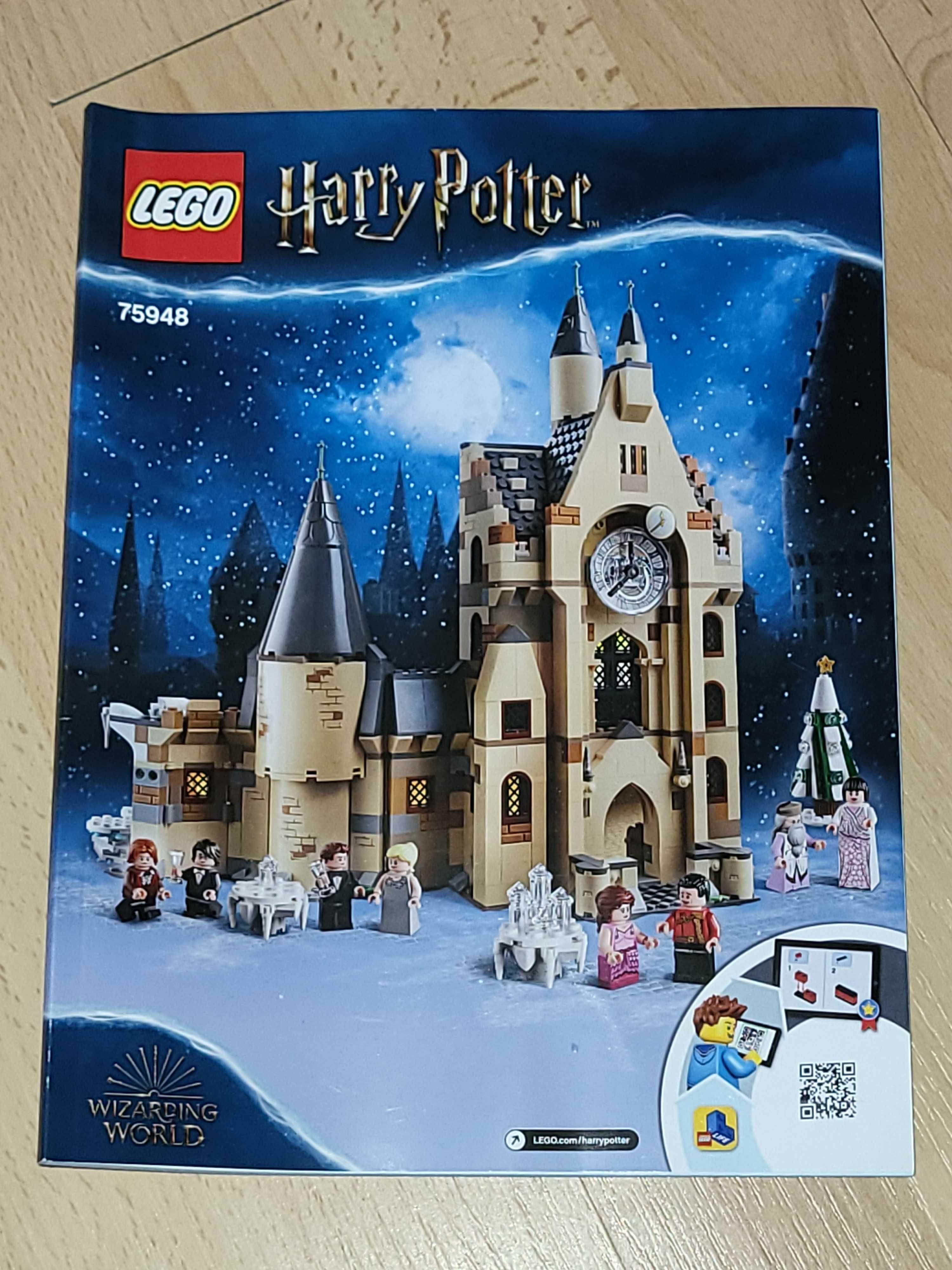 Zestaw Lego Wieża Zegarowa na Hogwarcie Harry Potter