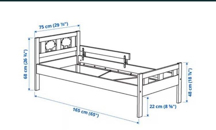 Cama de criança IKEA Kritter
