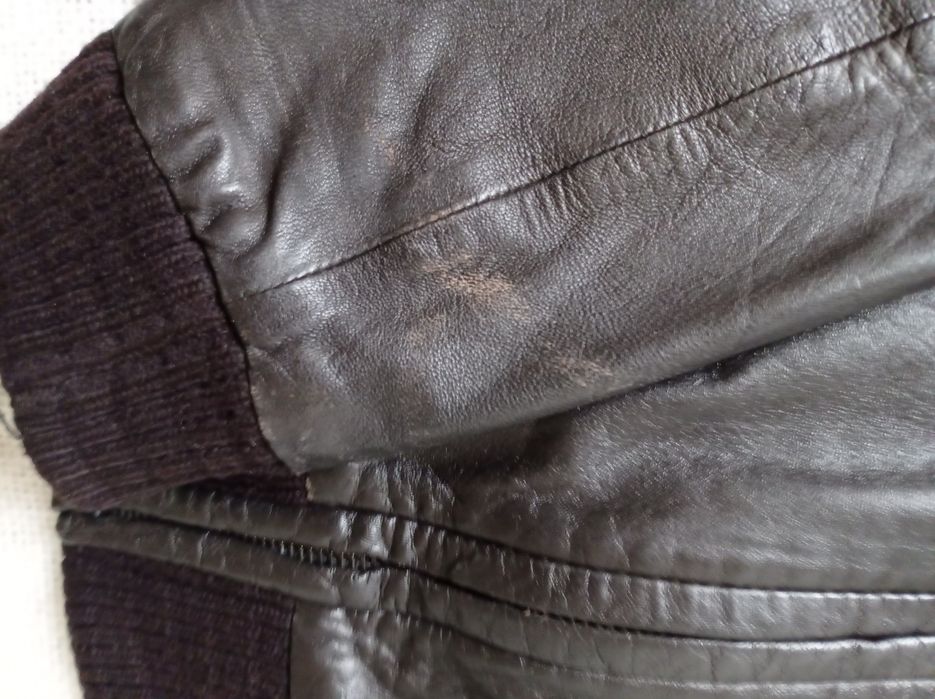 Zara Basic kurtka skórzana rozm L