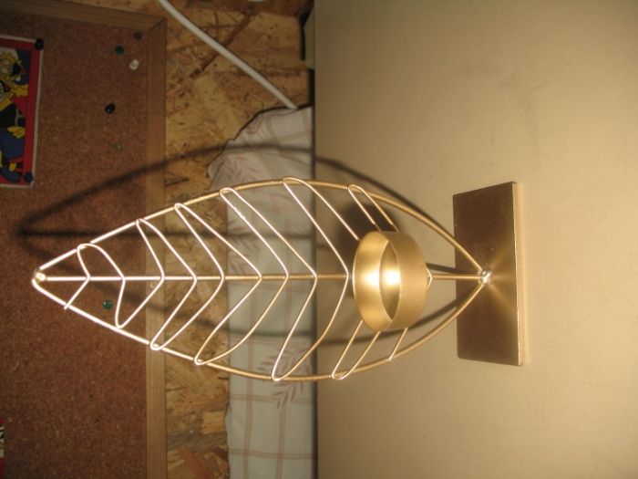 Vende suporte dourado para vela decorativa