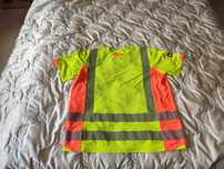 Męska robocza koszulka odblaskowa Engelbert Strauss r. XL jak nowa