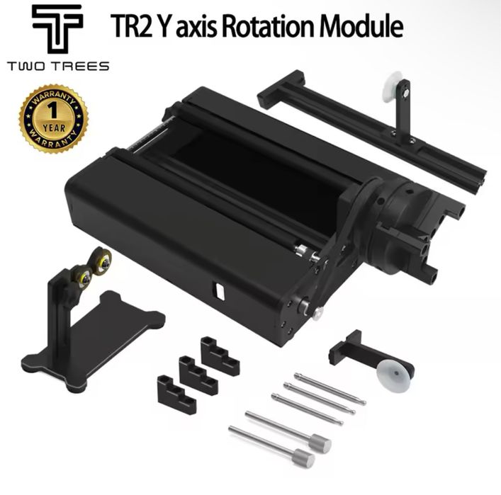 Twotrees TR2 PRO Ротер для лазеру Rotary Roller 4 in 1 Y-axis Rotary